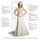 Beautiful Lace Trumpet Wedding Dress ZXS2428